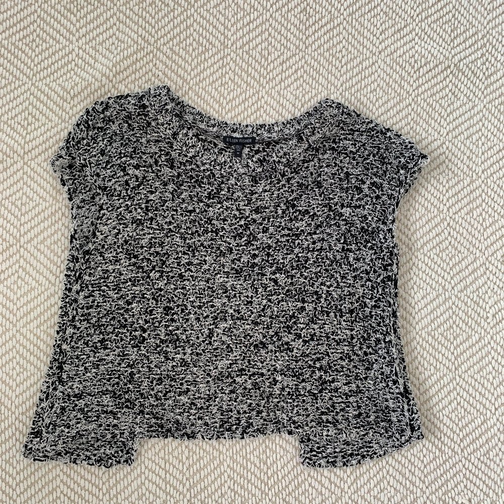 Eileen Fisher Women's S Open-Back Knit Top